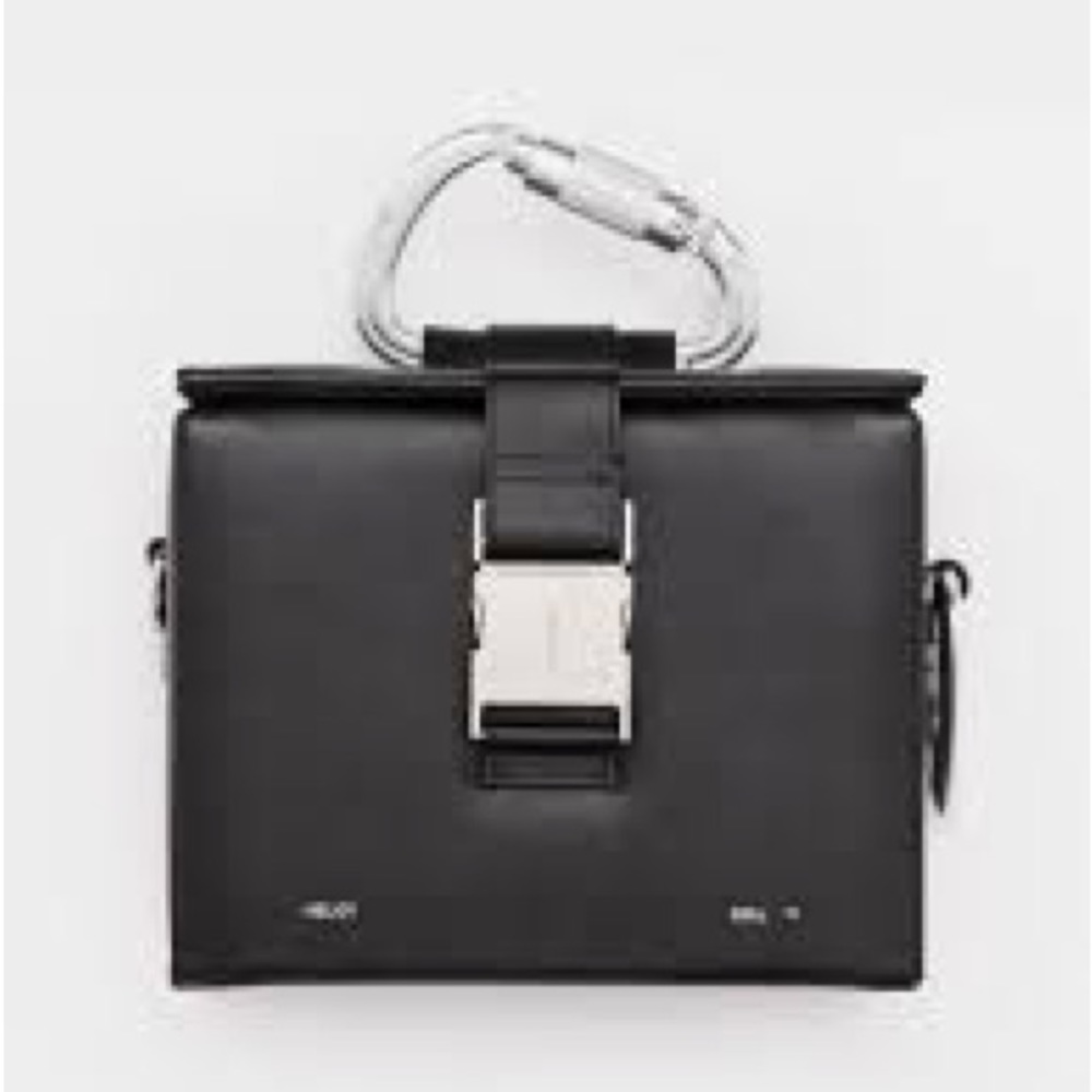 HELIOT EMIL Black Carabiner Box Bag
by Heliot Emil (UNISEX)-Unique